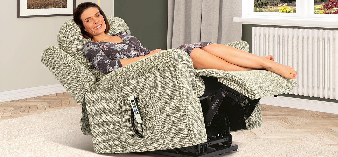 Sherborne Leyburn Fabric Electric Riser Recliner - Image 2