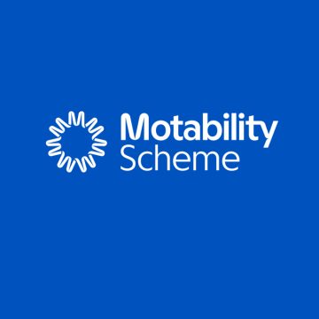 motability logo blue square mobility direct north