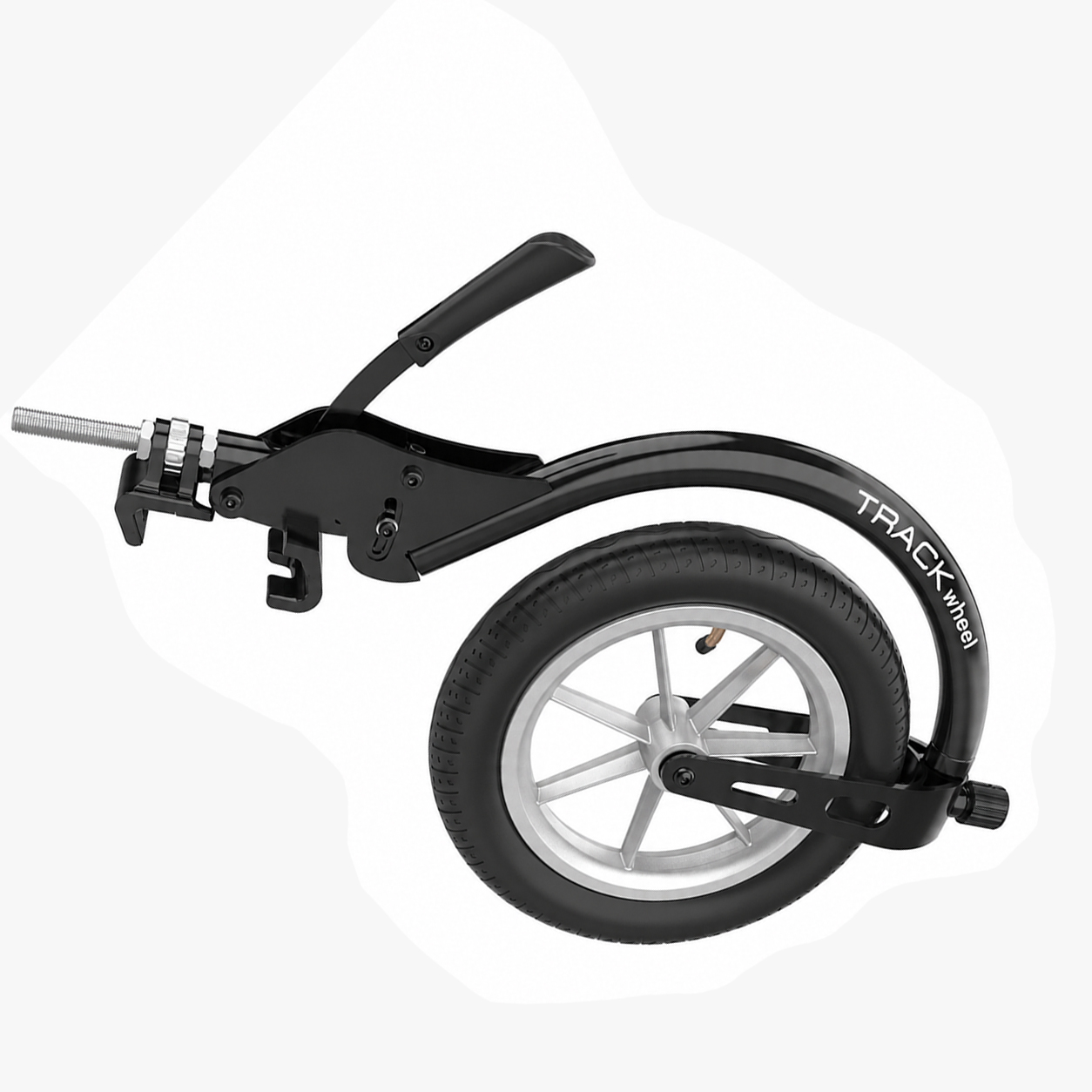 single arm aluminium track wheel NEW2