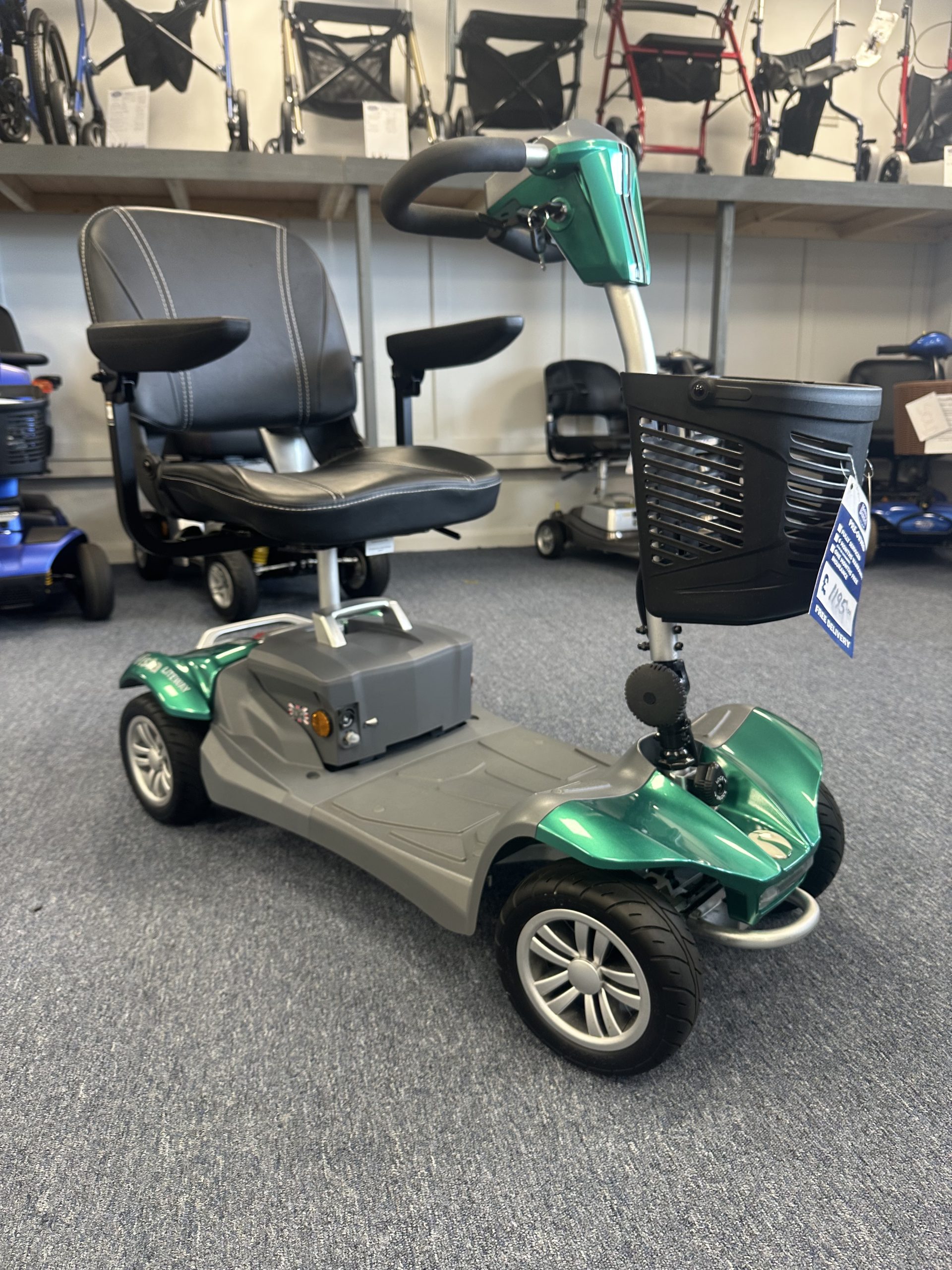 Ex-Demo Electric Mobility Vista LiTEWAY Mobility Scooter - Image 2